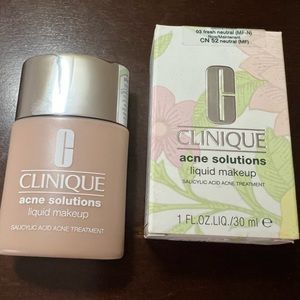 Clinique acne solutions liquid makeup. Only opened to swatch.03 fresh neutral